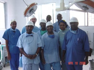 Machame Lutheran Hospital Orthopedic Surgery Team - April 2008